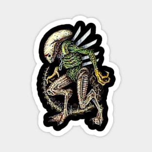 Alien Jason - Horror Icons Mashup Magnet