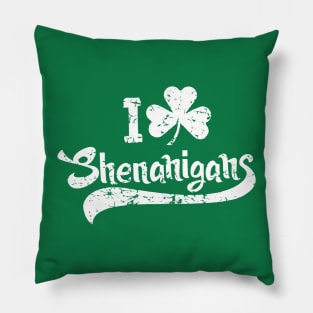 Shenanigans Saint Patricks Day Pillow