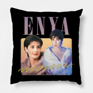 Enya 90s Aesthetic Pillow