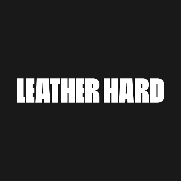 LEATHER HARD ( white ) by Eugene and Jonnie Tee's