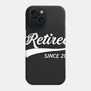 RETIRED SINCE 2018 gift ideas for family Phone Case