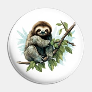 Little Sloth Pin