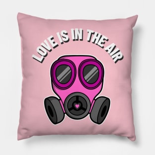 love is in the air mask Pillow