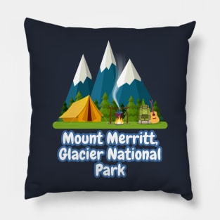 Mount Merritt, Glacier National Park Pillow