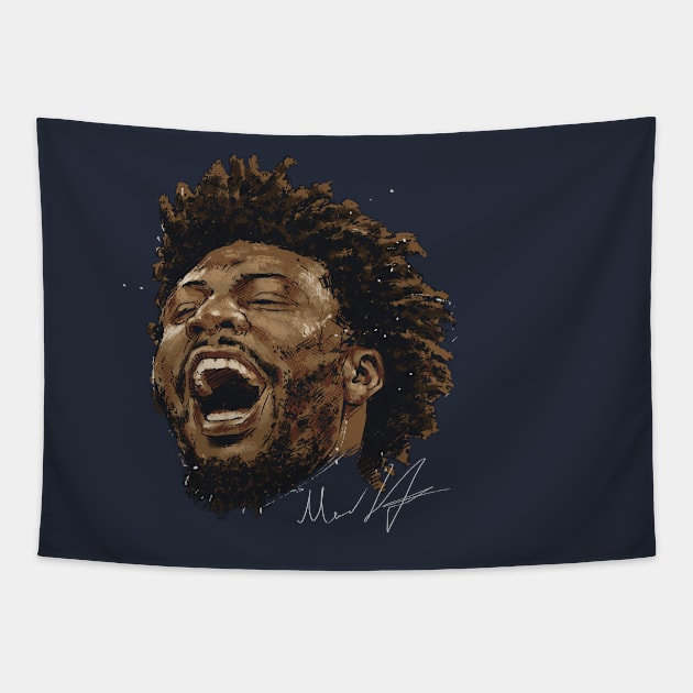 Marcus Smart Memphis Scream Tapestry by ClarityMacaws