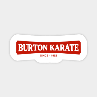 Burton Karate Magnet