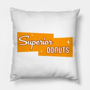 Superior Donuts (Orange) Pillow