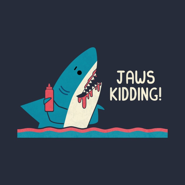 Jaws Kidding by HandsOffMyDinosaur