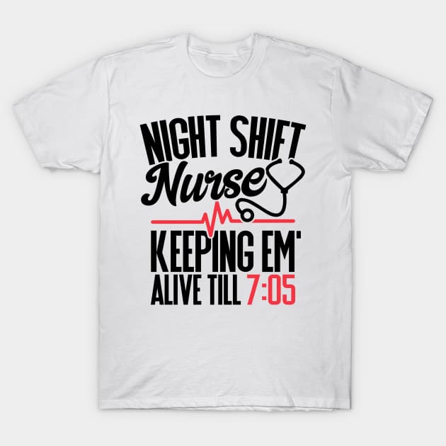 Graveyard Shift T-Shirt - Seventh.Ink