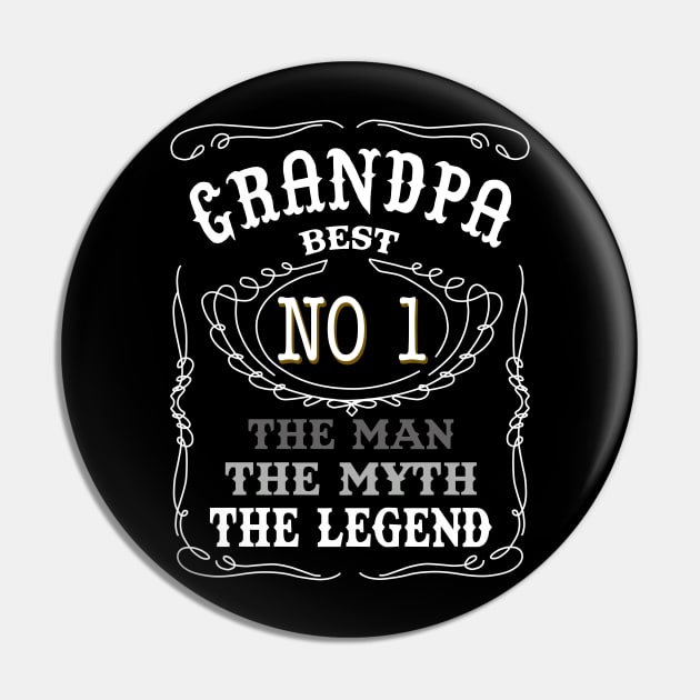 Granpa best no 1 the man the myth the legend Pin by vnsharetech