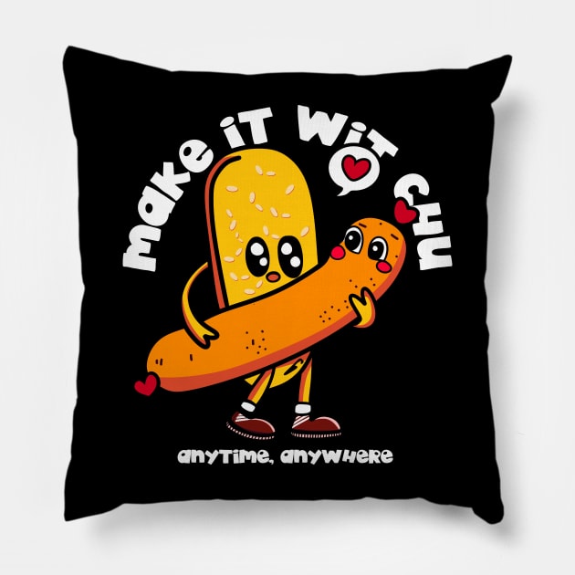 Make it wit chu Pillow by artslave