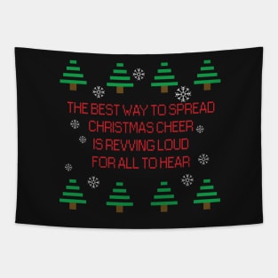 Car Christmas Tapestry