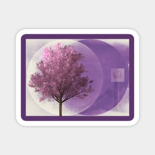 Lavender Moon Magnet