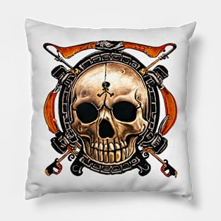 Pirate skull Pillow