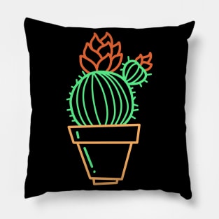 cute cactus III Pillow