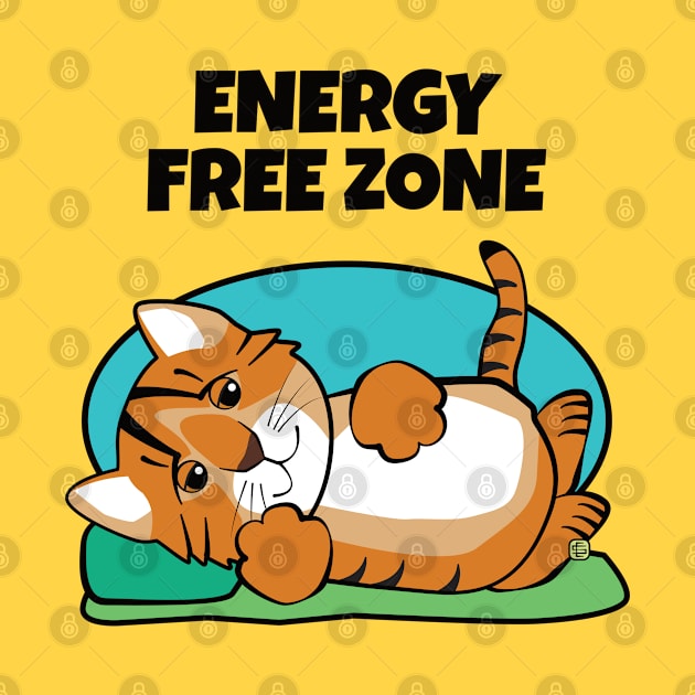Energy Free Zone Tiger Cat by Sue Cervenka