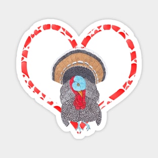 NARRAGANSETT TURKEY HEART Magnet