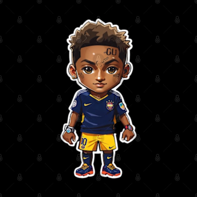 neymar brazil football Halloween by pvinh23