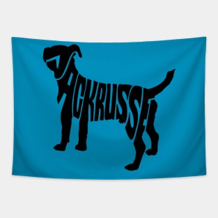 Jack russel black Tapestry