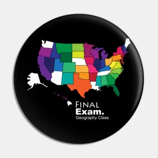 Geography Class Pin
