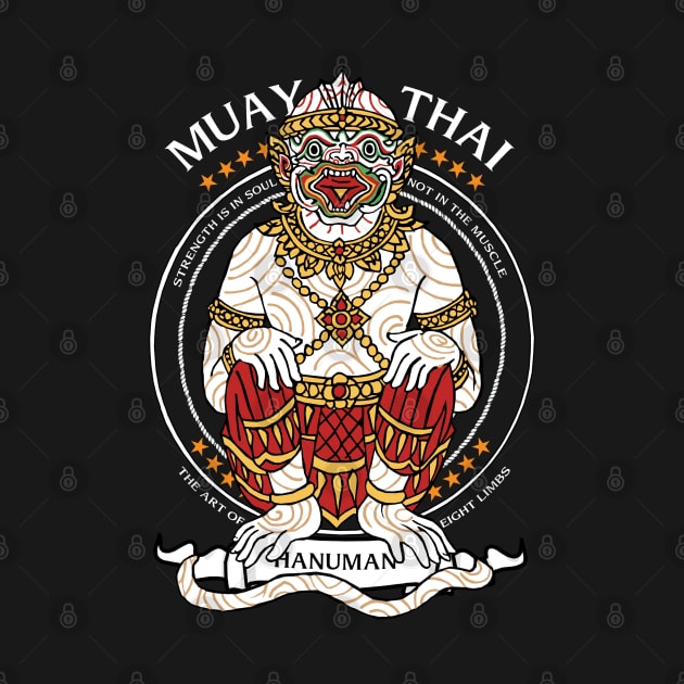 Muay Thai Boran Hanuman Tattoo by KewaleeTee