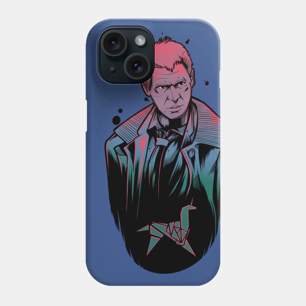 Deckard Blade Runner Phone Case by Scottconnick