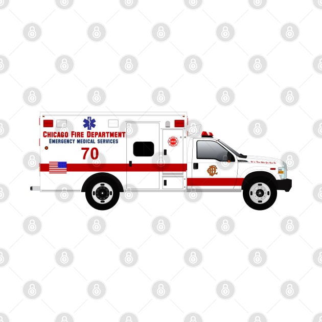 Chicago Fire Department Ambulance by BassFishin