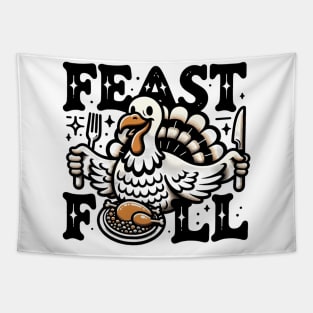 Feast Full- Thanksgiving Tapestry