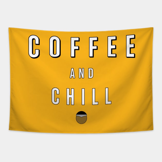 Coffee and Chill Tapestry by SilverBaX