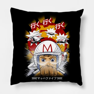 mach 5 go Pillow