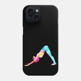 Adho mukha śvānāsana Phone Case