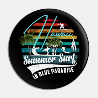 Hawaii Summer Surf Pin