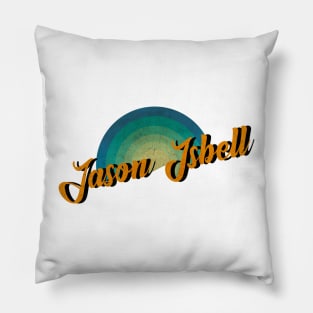 vintage retro Jason Isbell Pillow