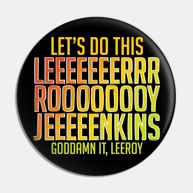 Let's Do This Pin by polliadesign