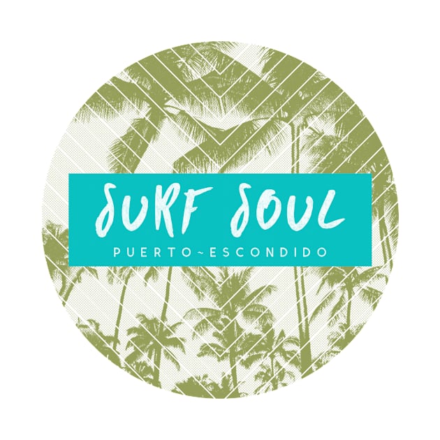 Soul Surfer Puerto Escondido Mexico by Tropical Zen Printz