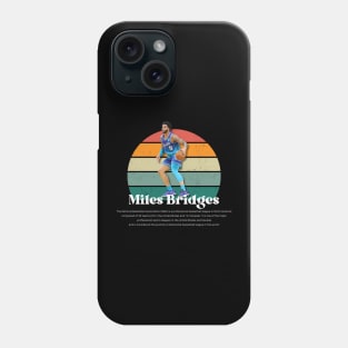 Miles Bridges Vintage V1 Phone Case