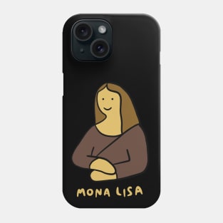 Mona Lisa - Cartoon Edition Phone Case