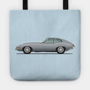 E Type Series 1 Coupe Mist Grey Tote