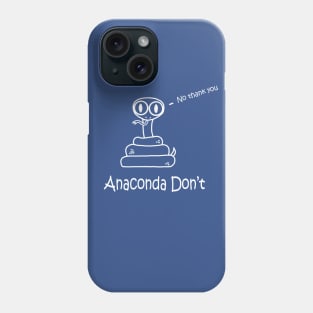 Anaconda Don't White Pocket Phone Case