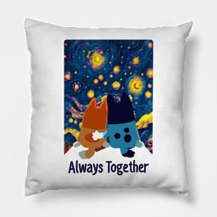 BLUEY ALWAYS TOGETHER Pillow