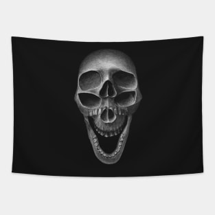 Fused Skull Tapestry