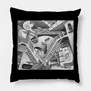 M.C. Escher Relativity Pillow