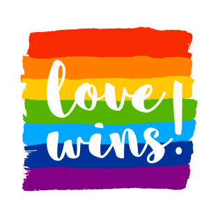 Love Wins #pride T-Shirt