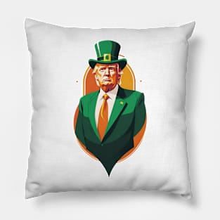 The Donald Saint Patrick's day Pillow