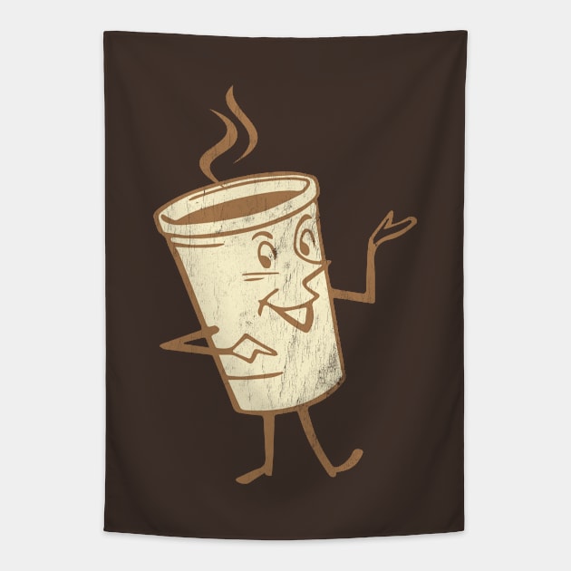 Dancing Coffee Tapestry by KevShults