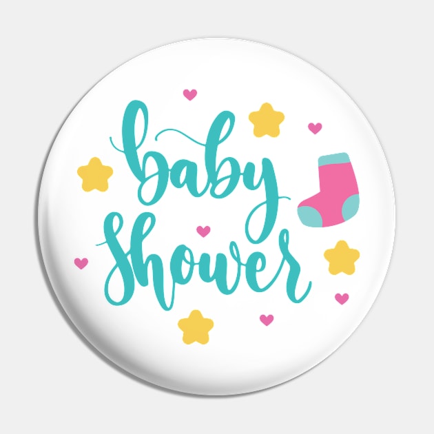 Baby Shower Pin by TinPis