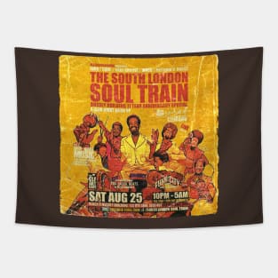 POSTER TOUR - SOUL TRAIN THE SOUTH LONDON 58 Tapestry