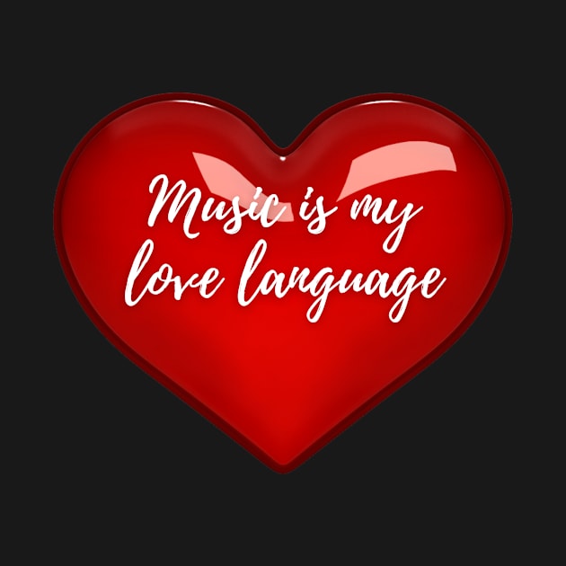 Music is My Love Language by Crafty Mornings