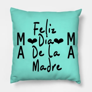 Feliz Dia de la madre gift,cute gift for mom,moms gift,La Mejor mama Del Mundo,Mexican mom gift, moms shirt, Spanish mama,Unisex Pillow