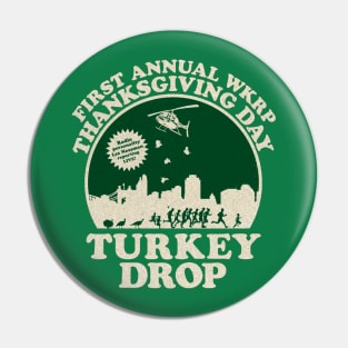 Thanksgiving Turkey Drop vintage Pin